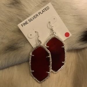 Silver plated earrings